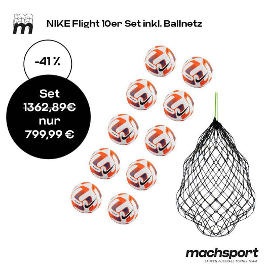 NIKE Flight 10er Set inkl. Ballnetz