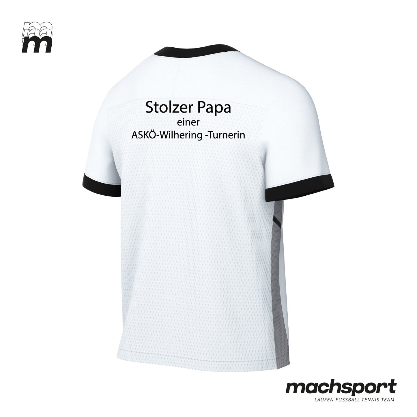 ASKÖ Wilhering Turnen Shirt "Stolzer Papa einer ASKÖ-Willhering-Turnerin" - machsport