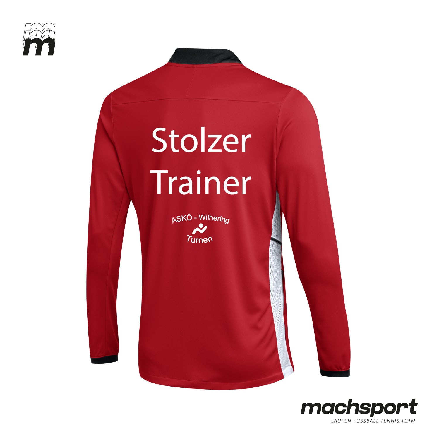 ASKÖ Wilhering Turnen Trainingsjacke Herren "Stolzer Trainer" - machsport – Bild 