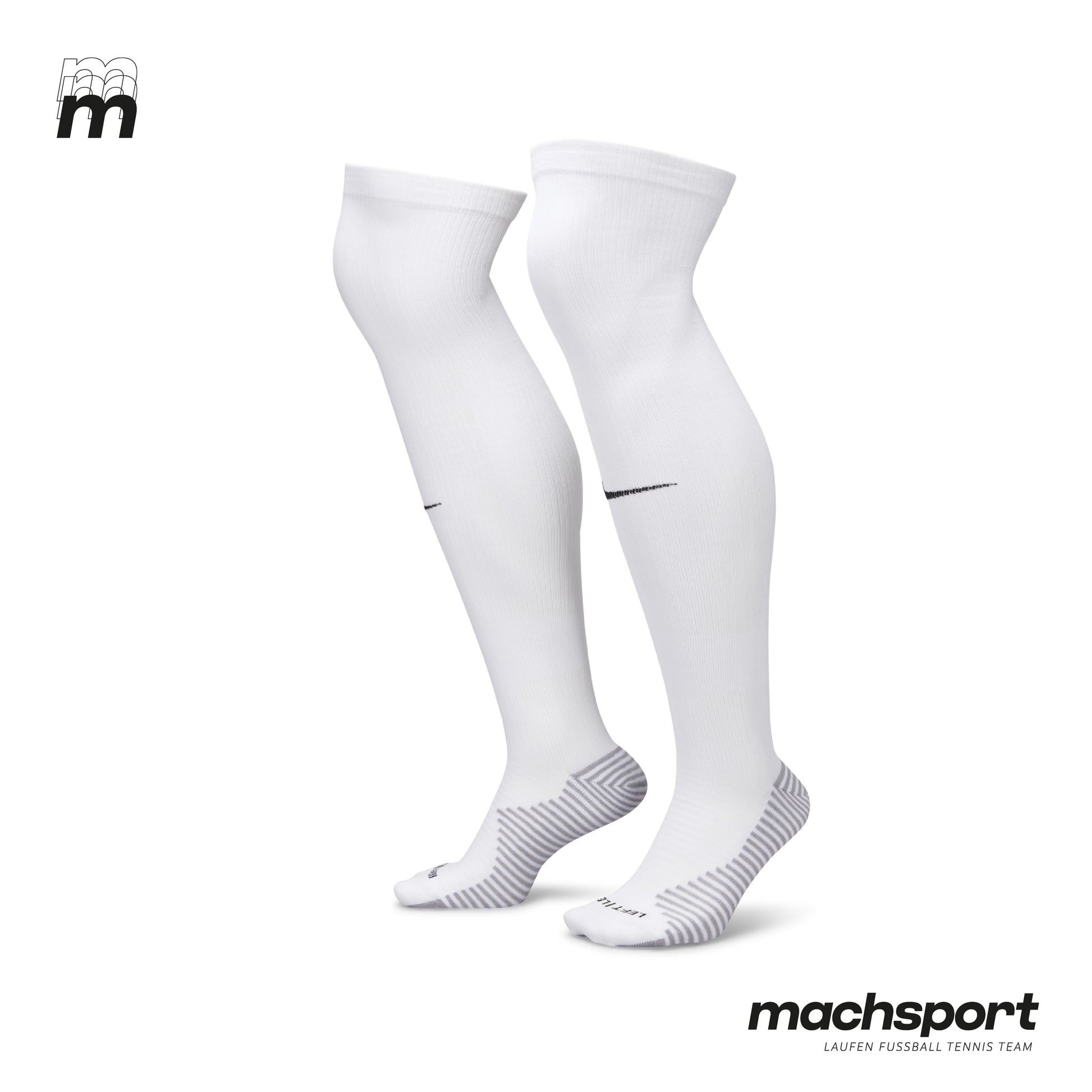 UFC Haibach Trainingsstutzen weiß - machsport – Bild 