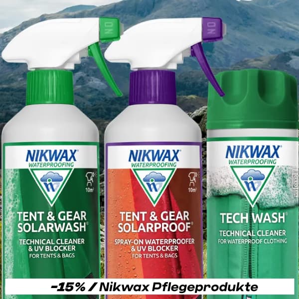 Pflegeprodukte von Nikwax 3 Pflegeprodukte