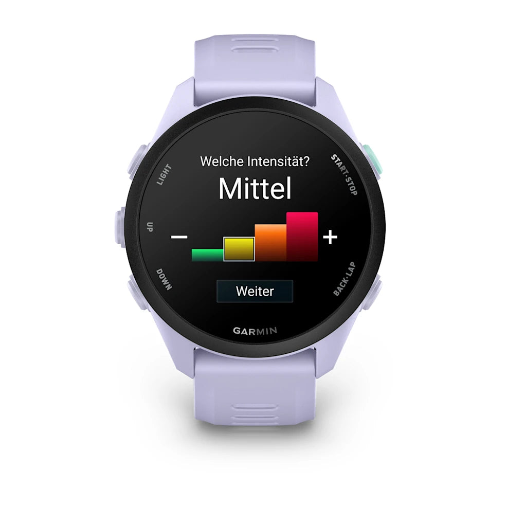 Garmin Forerunner 70, Cool Lavender mit Schnellwechsel-Armband 20 mm Silikon
