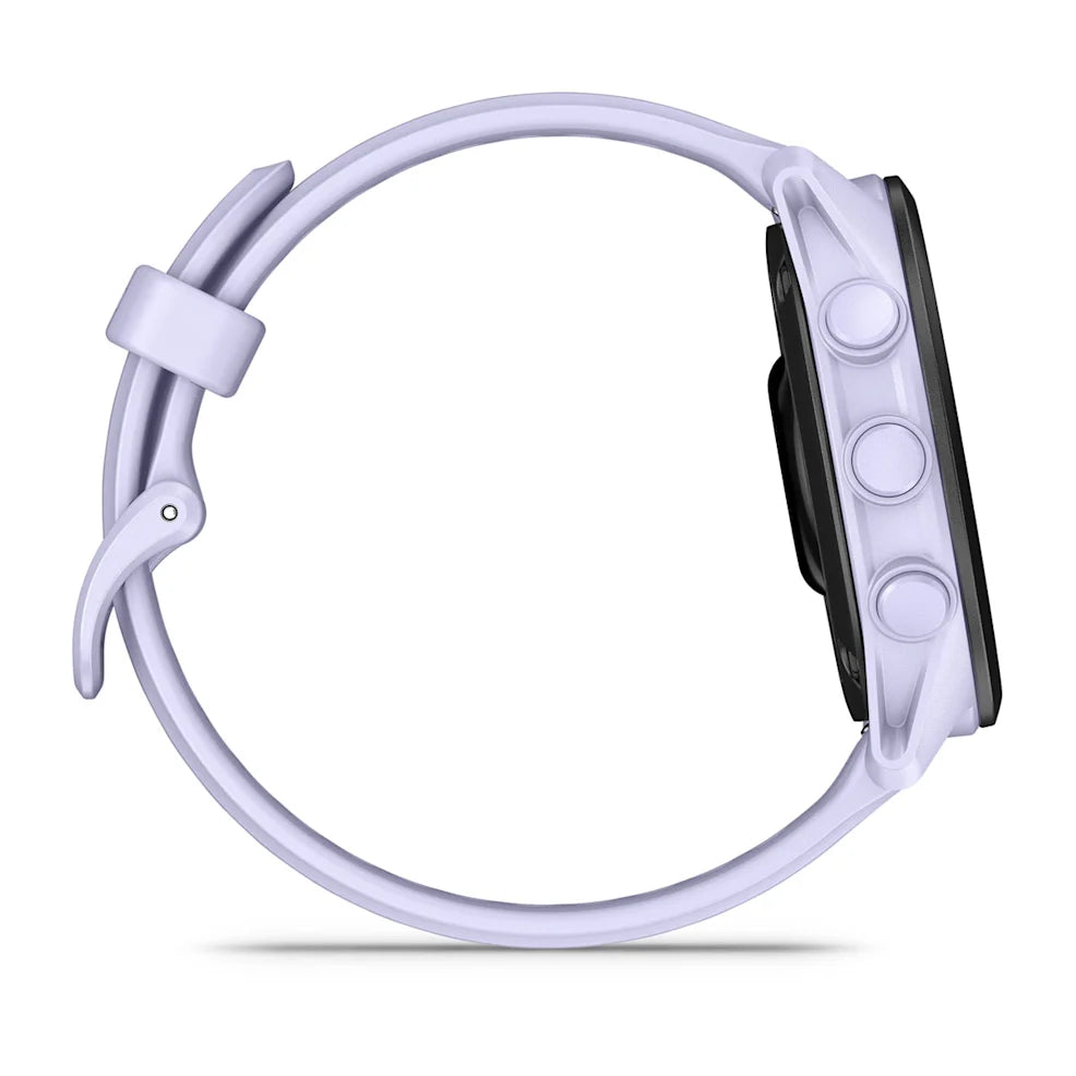 Garmin Forerunner 70, Cool Lavender mit Schnellwechsel-Armband 20 mm Silikon – Bild 