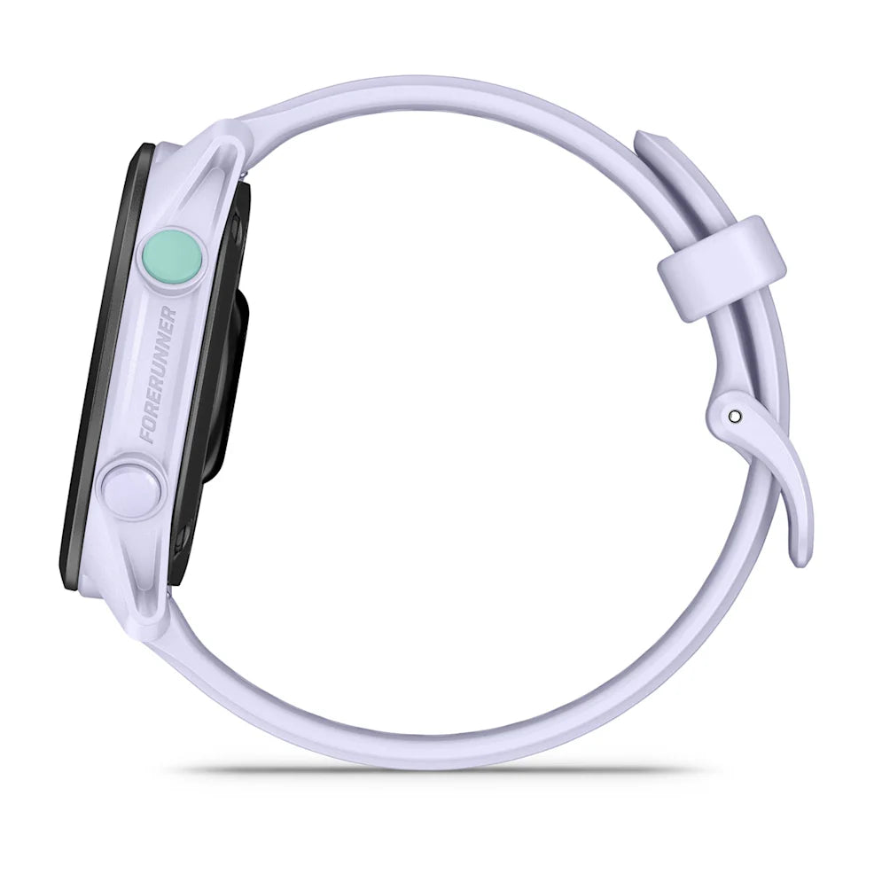 Garmin Forerunner 70, Cool Lavender mit Schnellwechsel-Armband 20 mm Silikon – Bild 