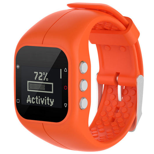 Polar Uhrenarmband A300 aus Silikon – orange / M/L