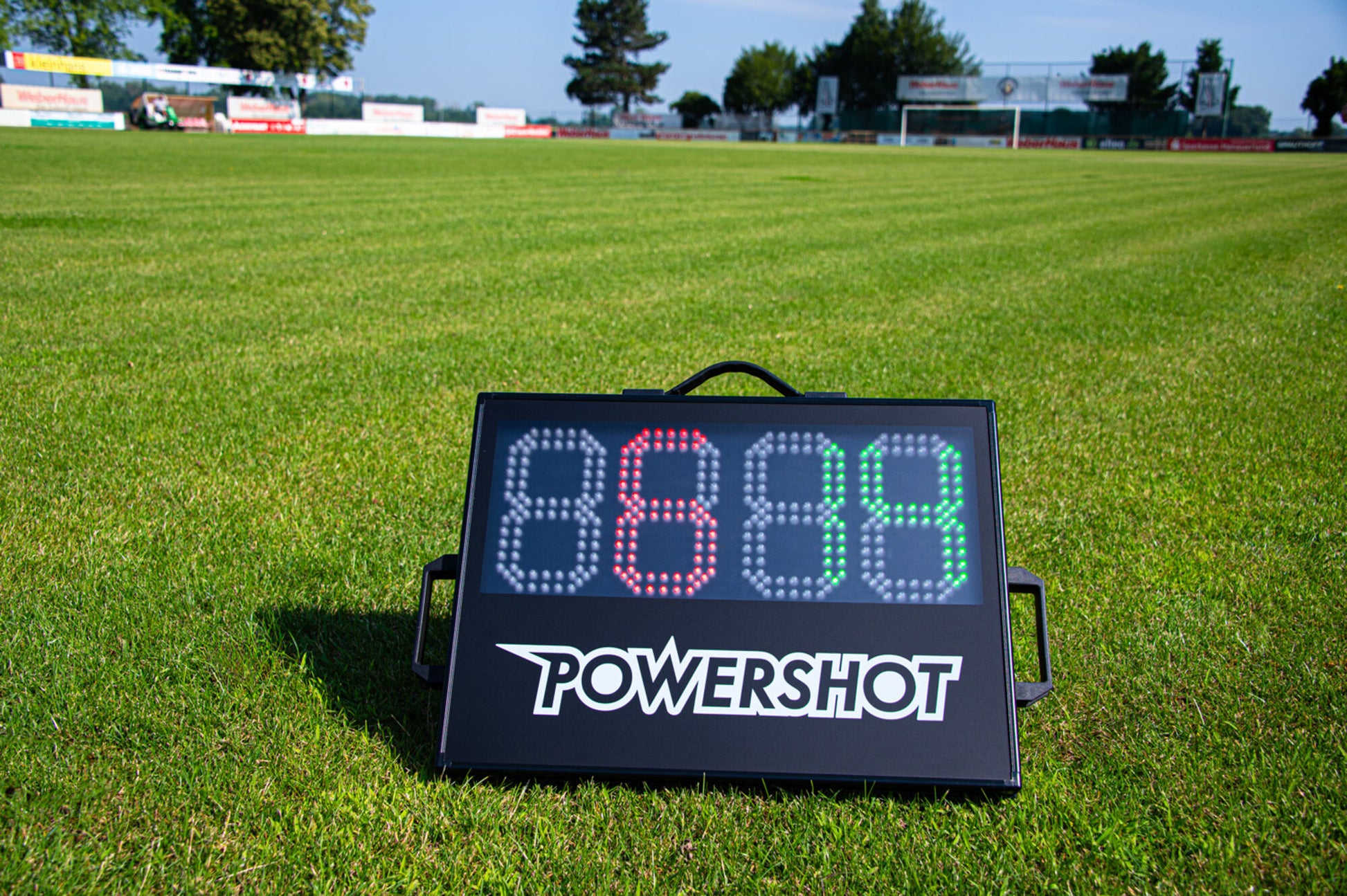 Powershot 2 in 1 LED Auswechsel- und Punktetafel - machsport – Bild 