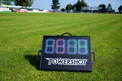 Powershot 2 in 1 LED Auswechsel- und Punktetafel - machsport