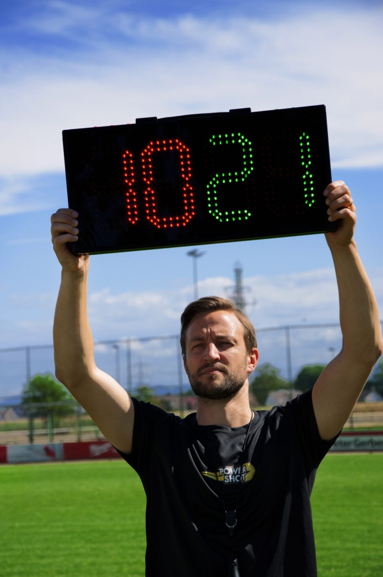 Powershot Elektronische Auswechseltafel - machsport