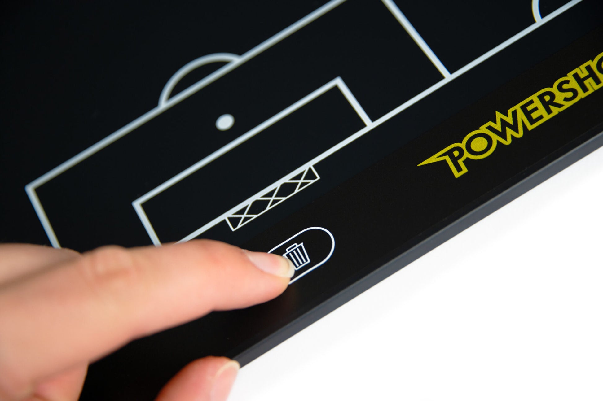 Powershot Fußball-Taktikboard - Tintefrei - A4 - machsport – Bild 