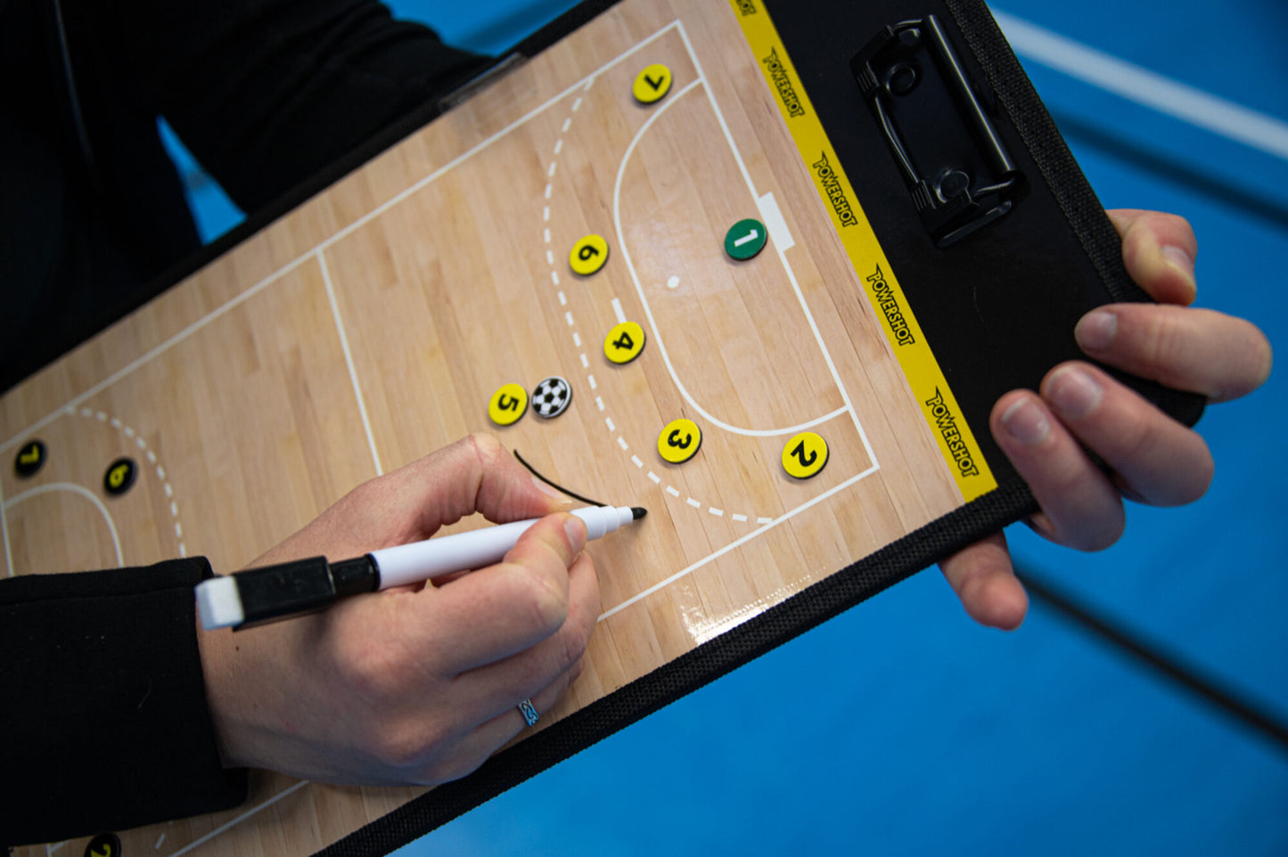 Powershot Handball - Taktikboard "Doppelseitig" - machsport