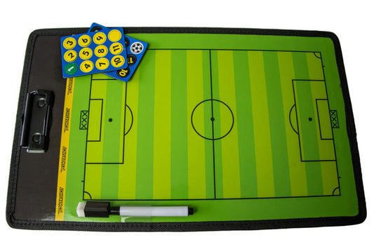 Powershot magnetische Fußball-Taktiktafel "Doppelseitig" – grün / ONE SIZE
