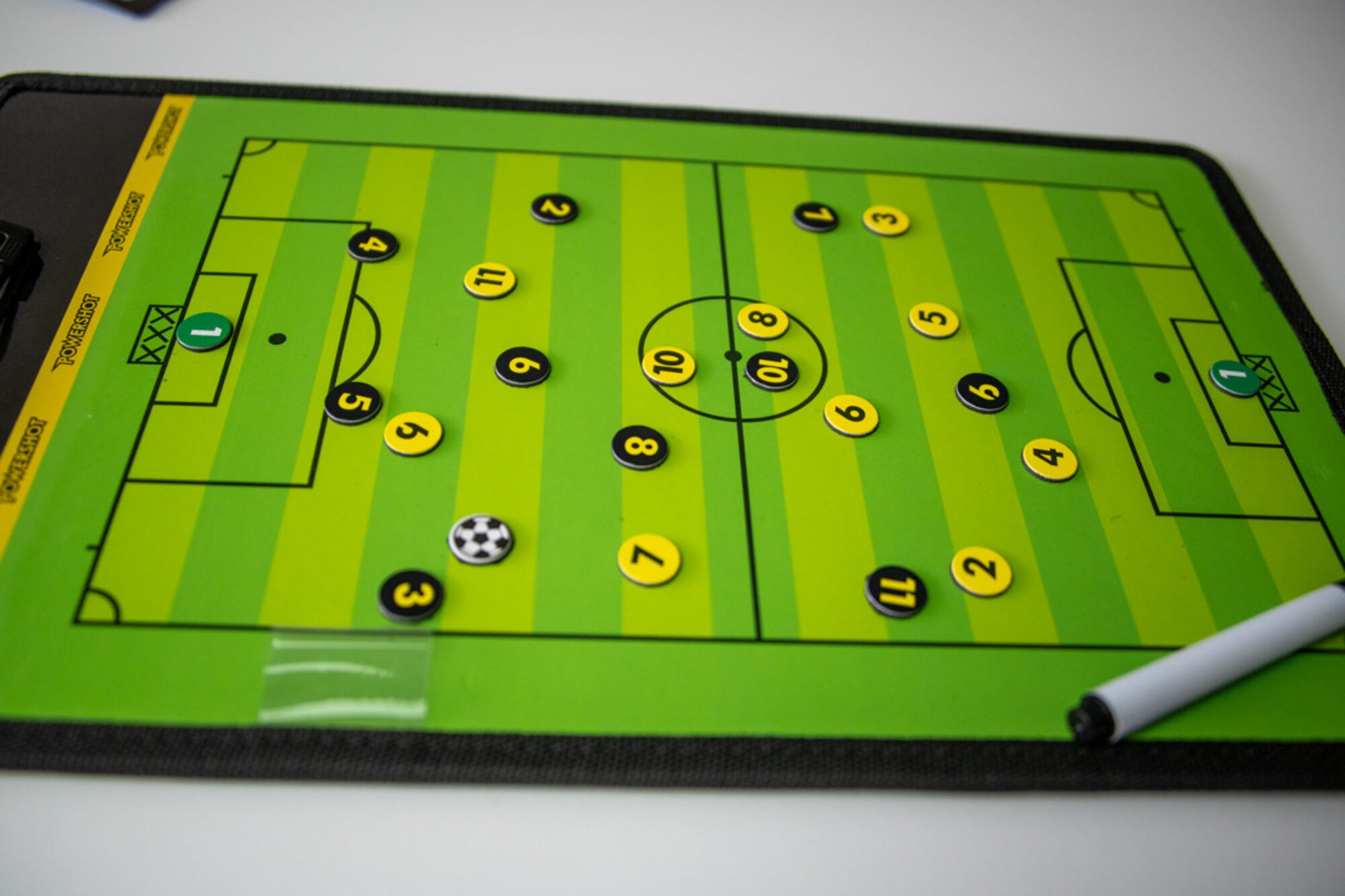 Powershot magnetische Fußball-Taktiktafel "doppelseitig" - machsport – Bild 