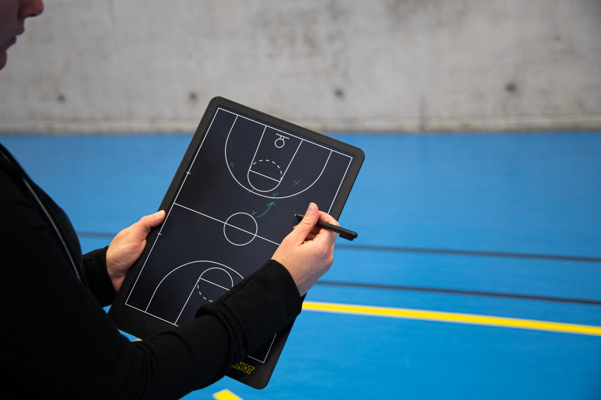 Powershot Tintenfreies taktisches Tablet - Basketball - machsport – Bild 