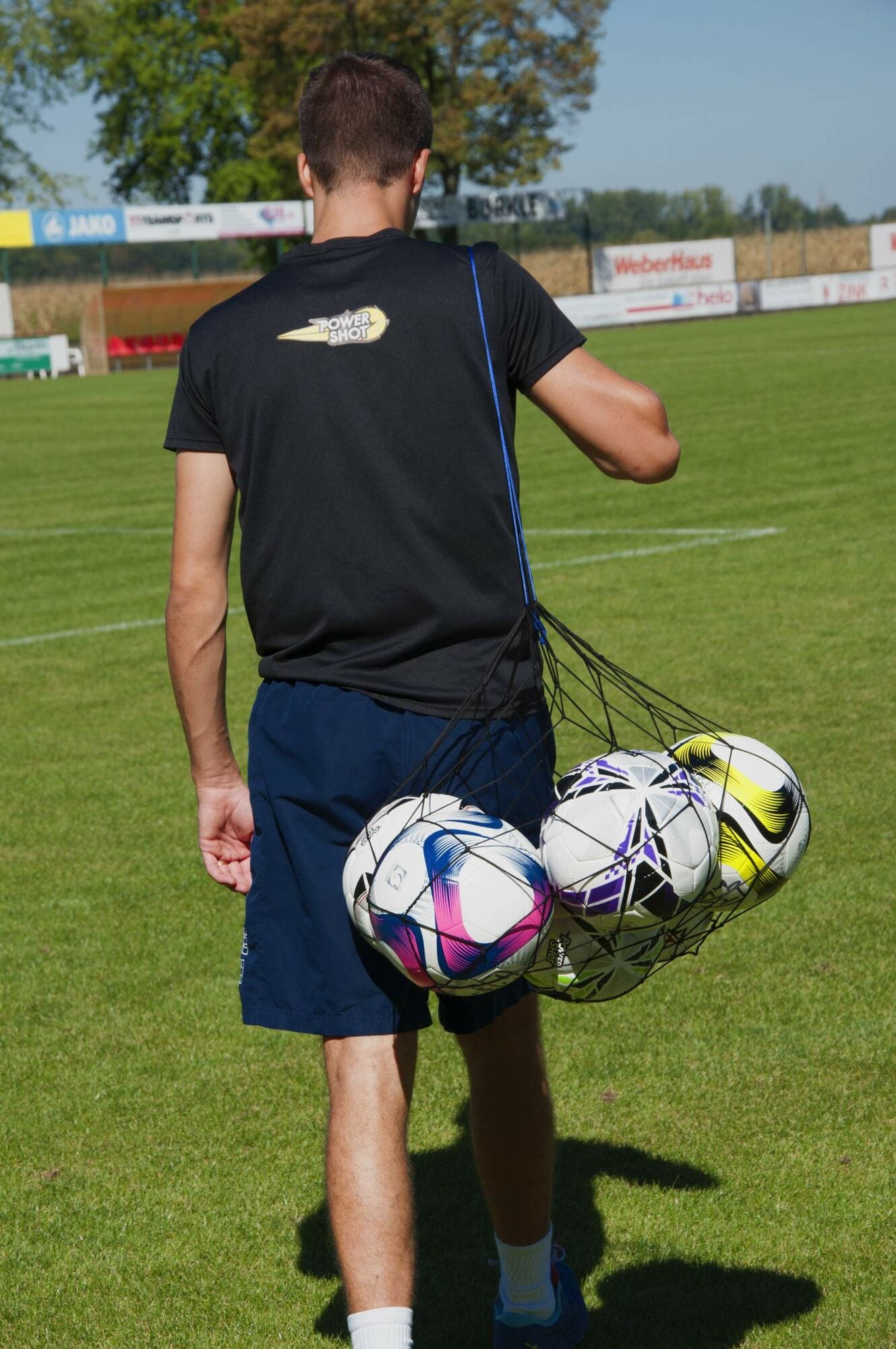 Powershot Ballnetz - bis zu 12 Bälle - machsport – Bild 