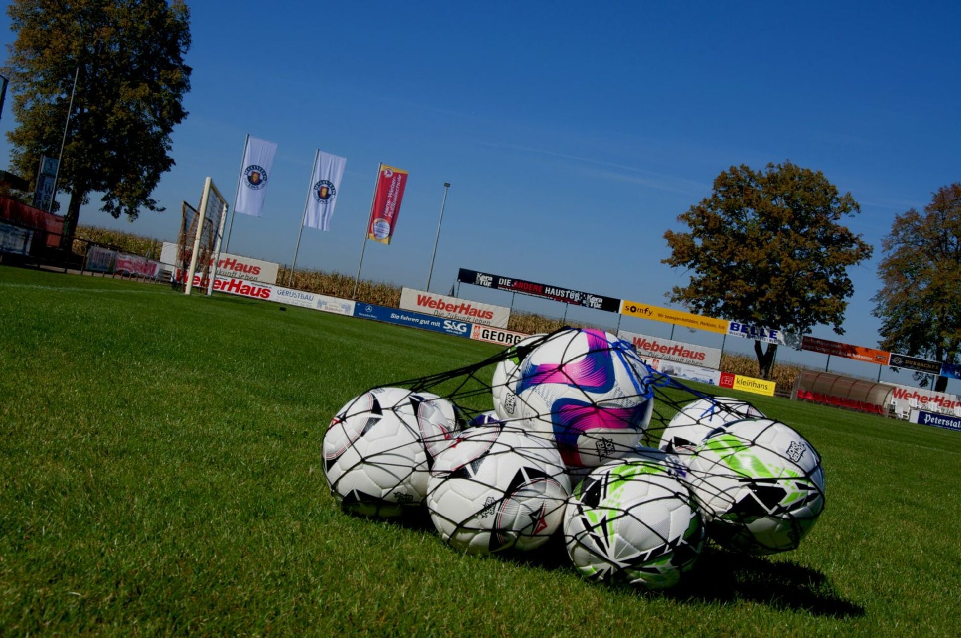 Powershot Ballnetz - bis zu 12 Bälle - machsport – Bild 