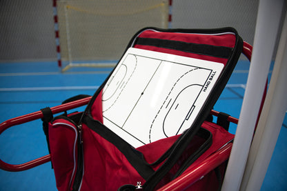 Powershot POWERCART®  - der ultimative Gerätewagen - Handball rot/weiß - machsport