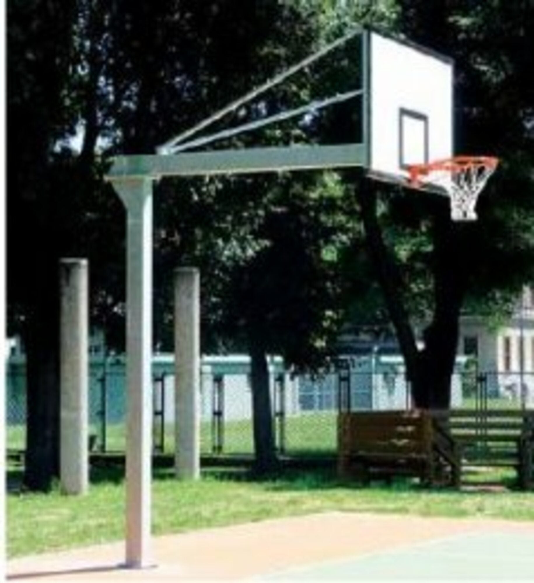 Powershot Basketballanlage 2,2m Ausladung - machsport – Bild 