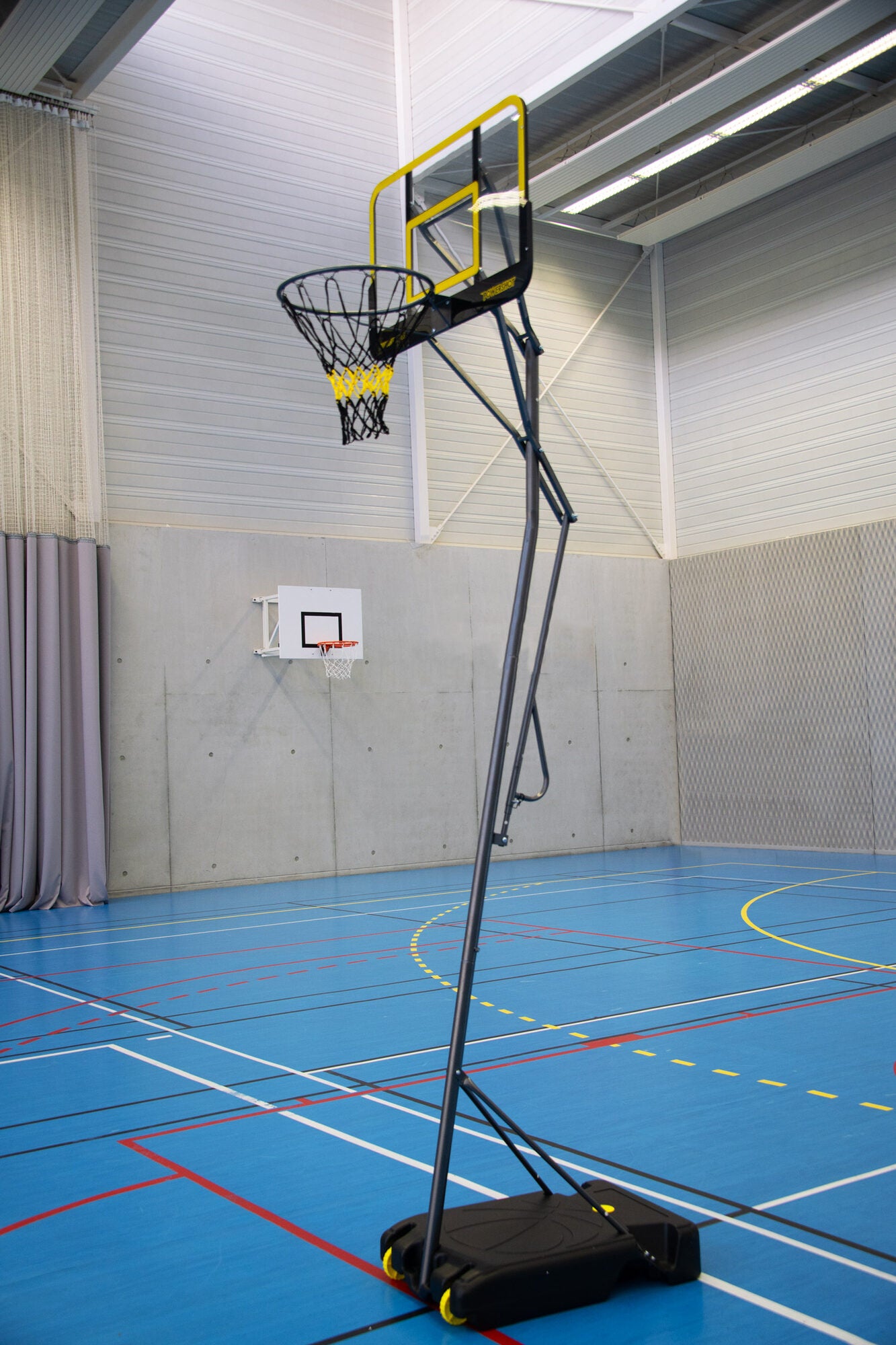 Powershot Mobiler Basketballkorb - Senior - Größenverstellbar - machsport – Bild 