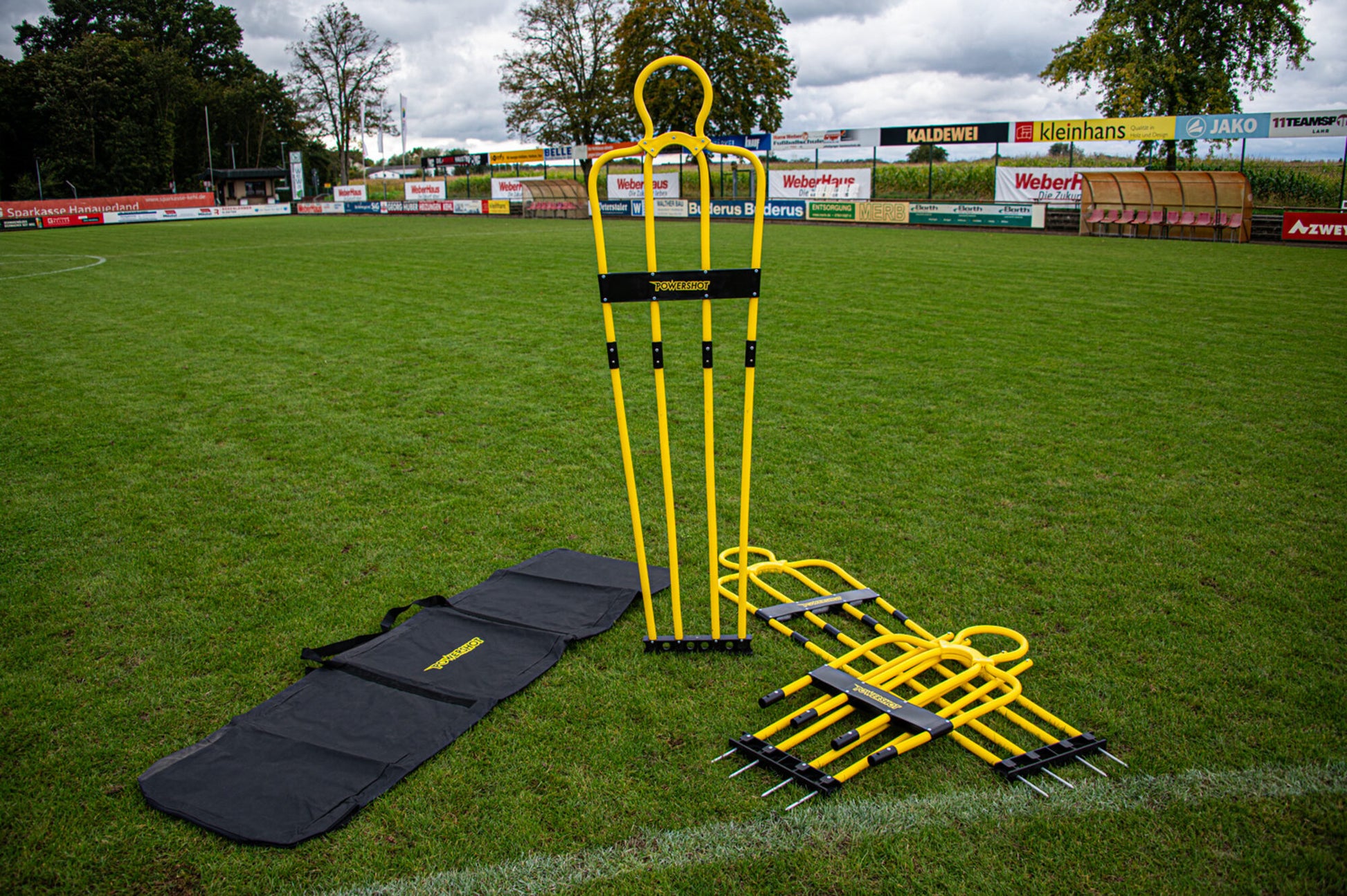 Powershot 3er-Set Freistoßdummies  "Aerodynamic" - machsport – Bild 