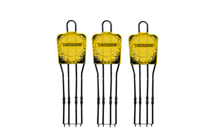 Powershot Freistoßmauer "Extra Strong" - 3er-Set Trainingsdummy - Zusammenklappbar - machsport