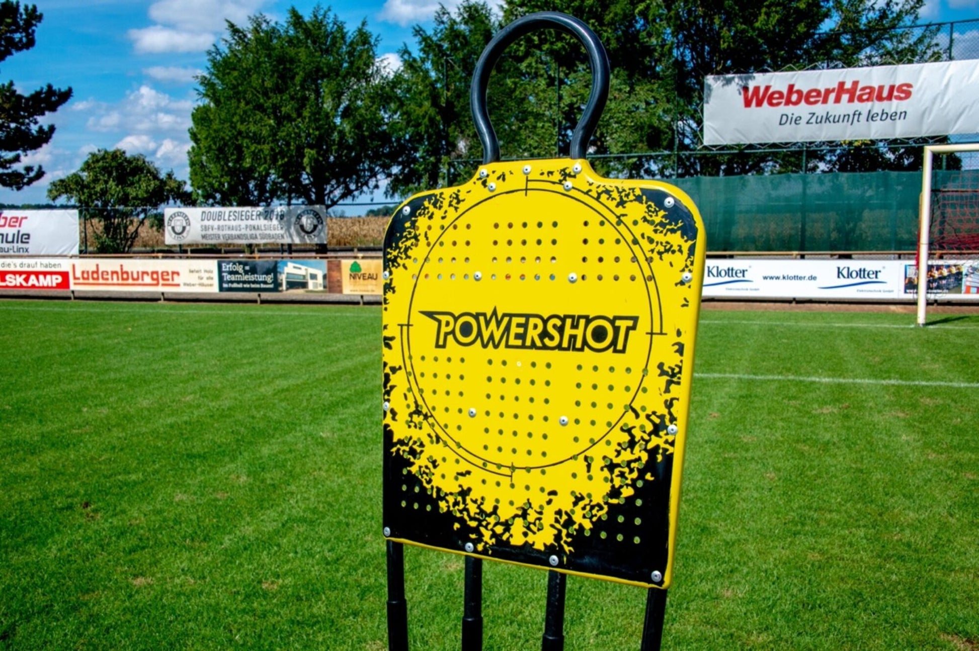Powershot Freistossmauer / Trainingsdummys Fussball - 180 cm - Wetterfestes uPVC - flexibel - machsport – Bild 