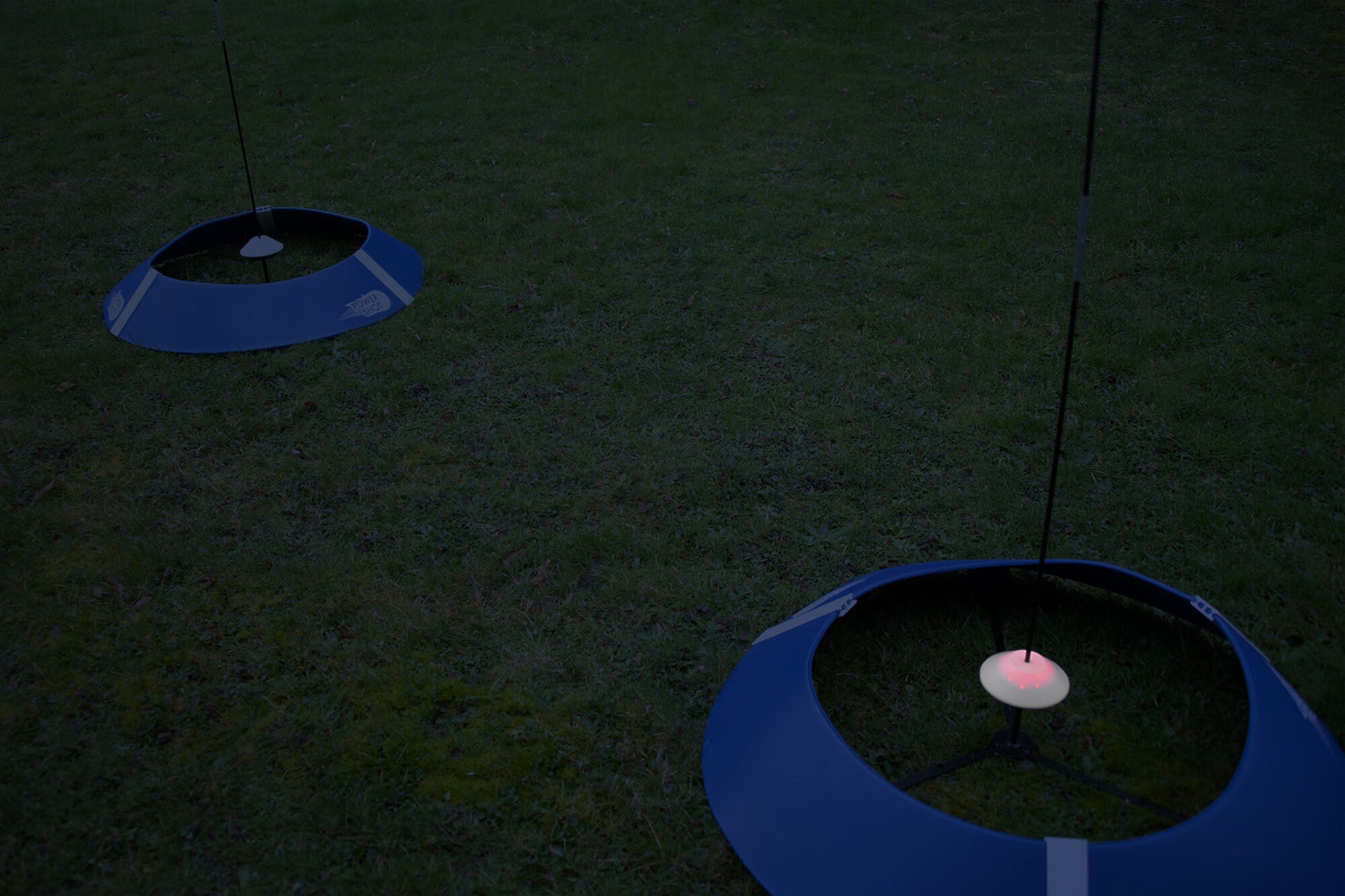 Powershot 3er-Set Fußballgolf-Ziele mit Lichtsensoren - machsport – Bild 