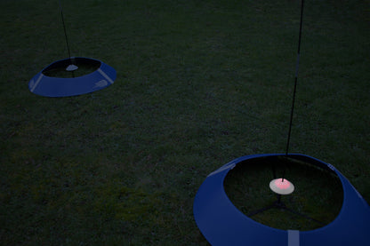 Powershot 3er-Set Fußballgolf-Ziele mit Lichtsensoren - machsport