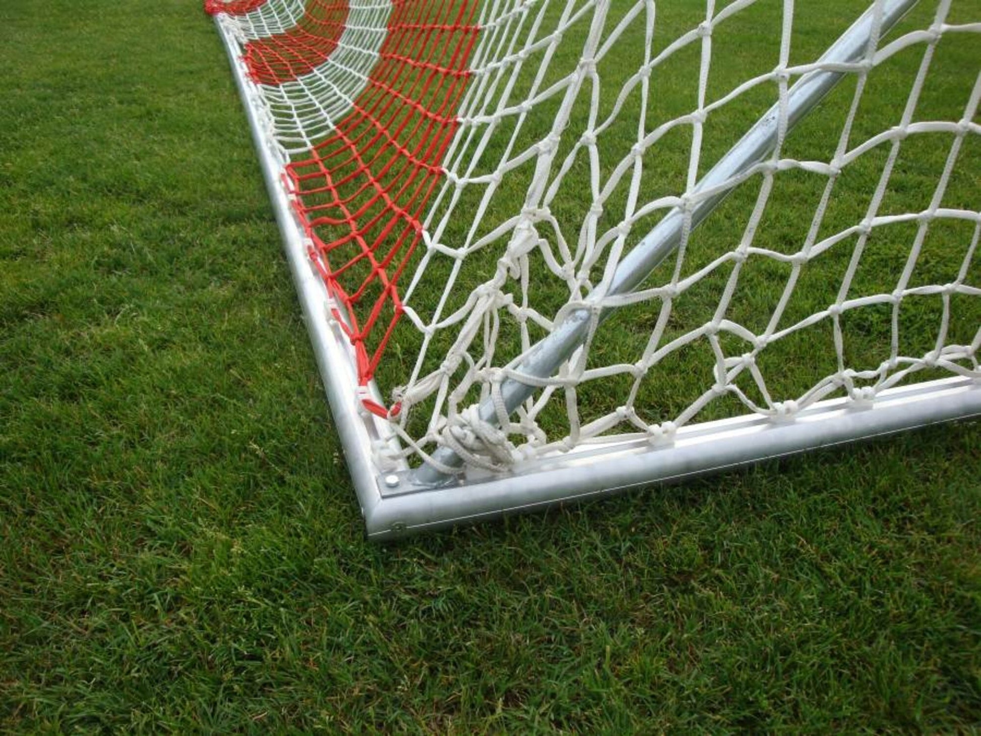 Powershot Fußballtor Aluminium - transportabel 3 - 7,34 x 2,44 m - machsport – Bild 