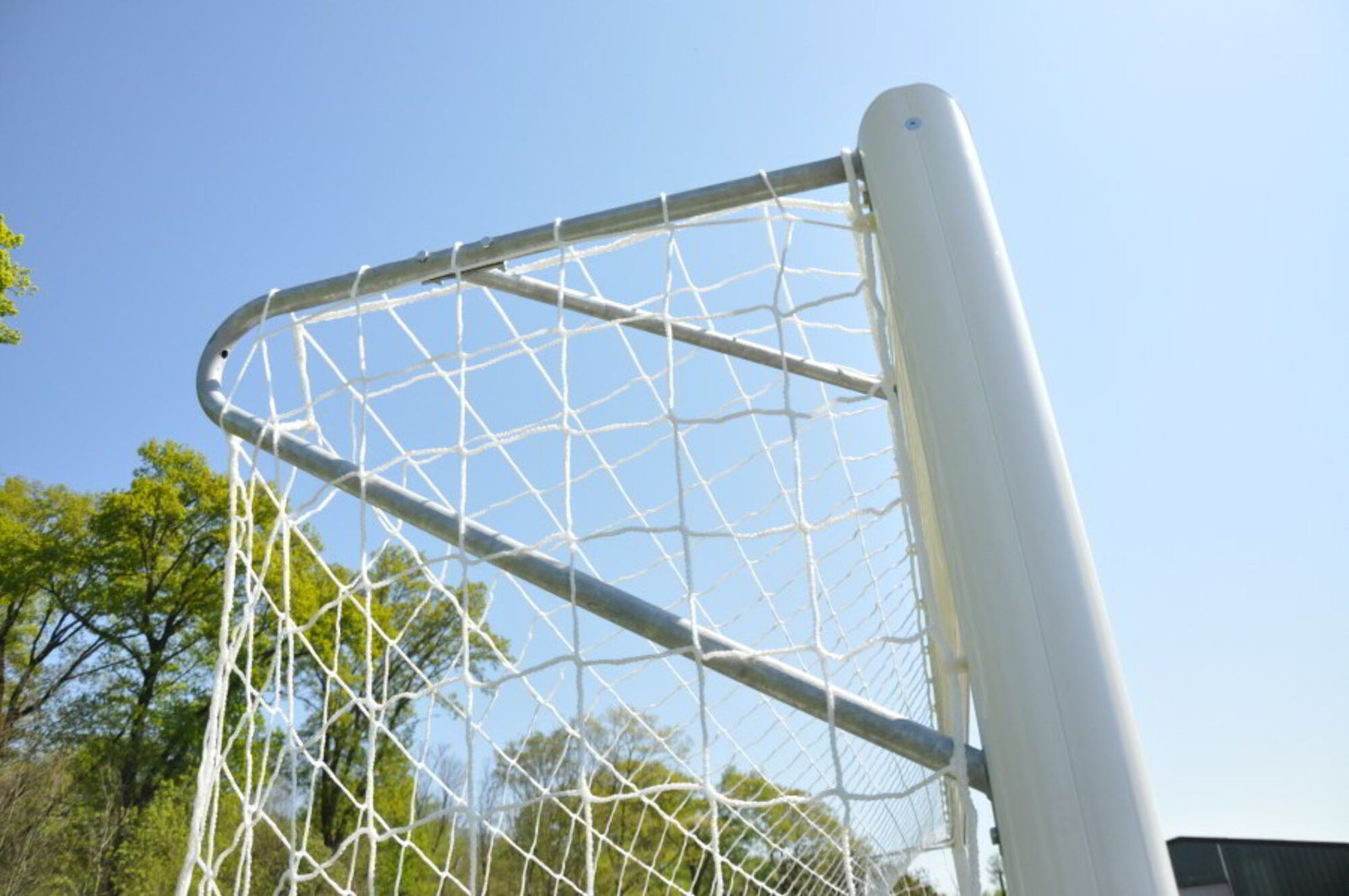 Powershot Fußballtor Aluminium - transportabel 3 - 7,34 x 2,44 m - machsport – Bild 