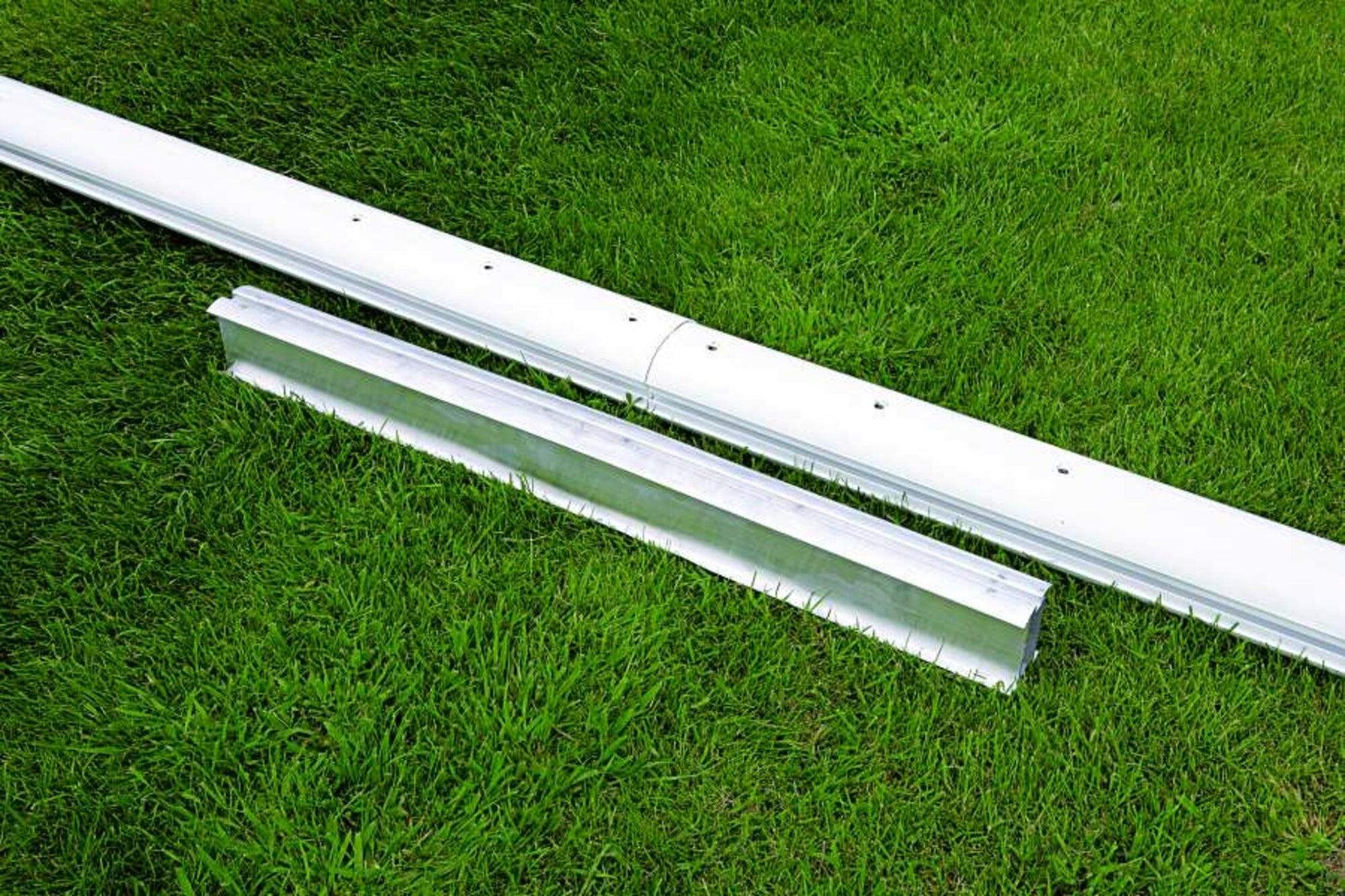 Powershot Fußballtor Aluminium - transportabel 3 - 7,34 x 2,44 m - machsport – Bild 