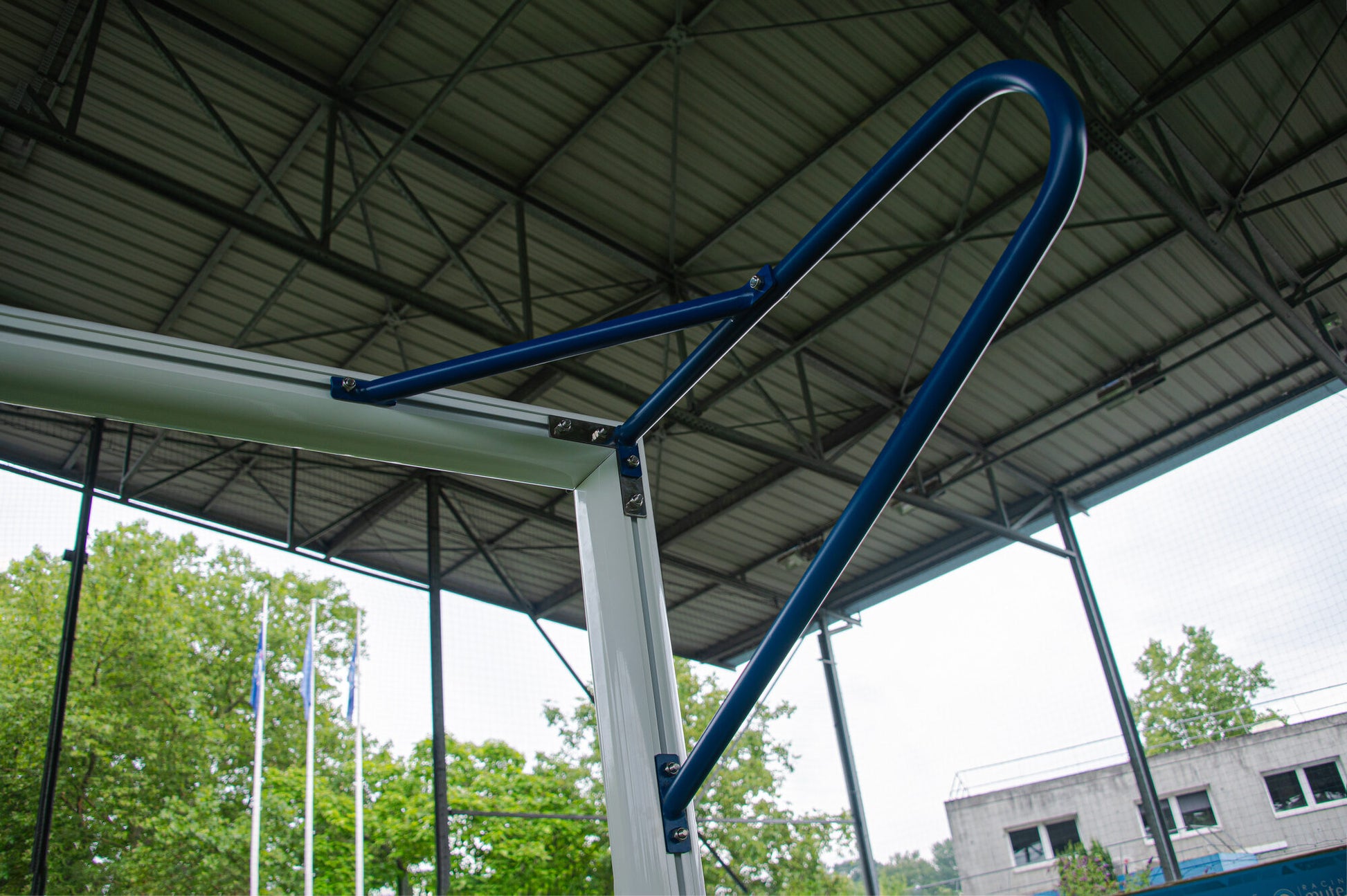 Powershot PROFI Fußballtor - Großfeld - transportabel - machsport – Bild 