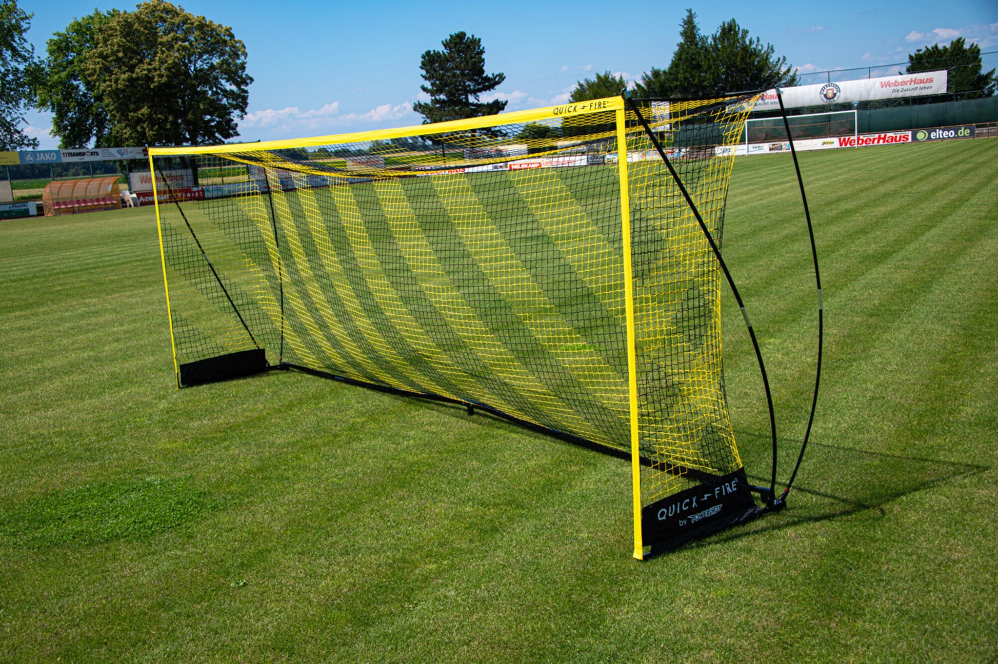 Powershot QUICKFIRE® Fußballtor 6x2,1m - machsport – Bild 