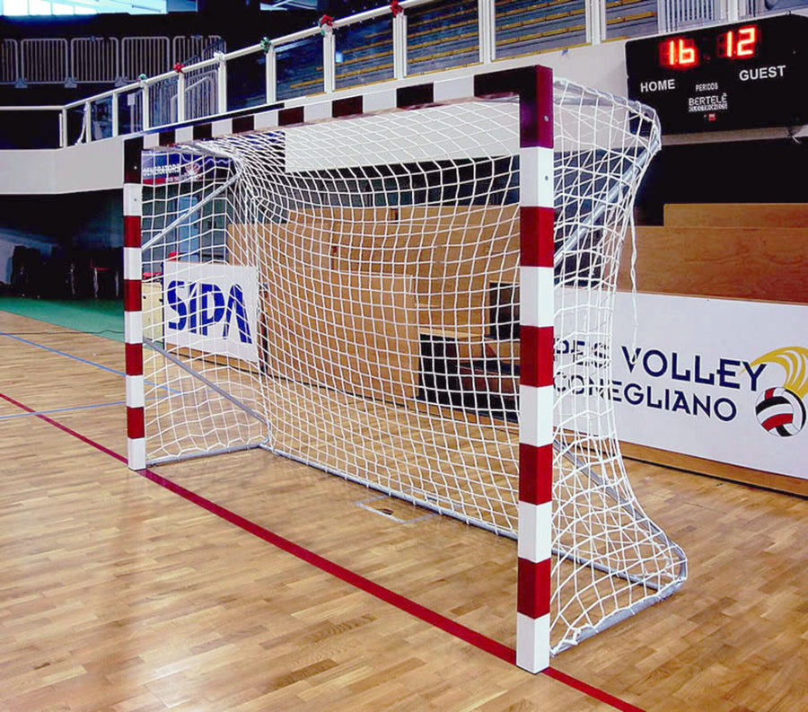 Powershot Handballtor - Stahl - inkl. Bodenhülsen - machsport