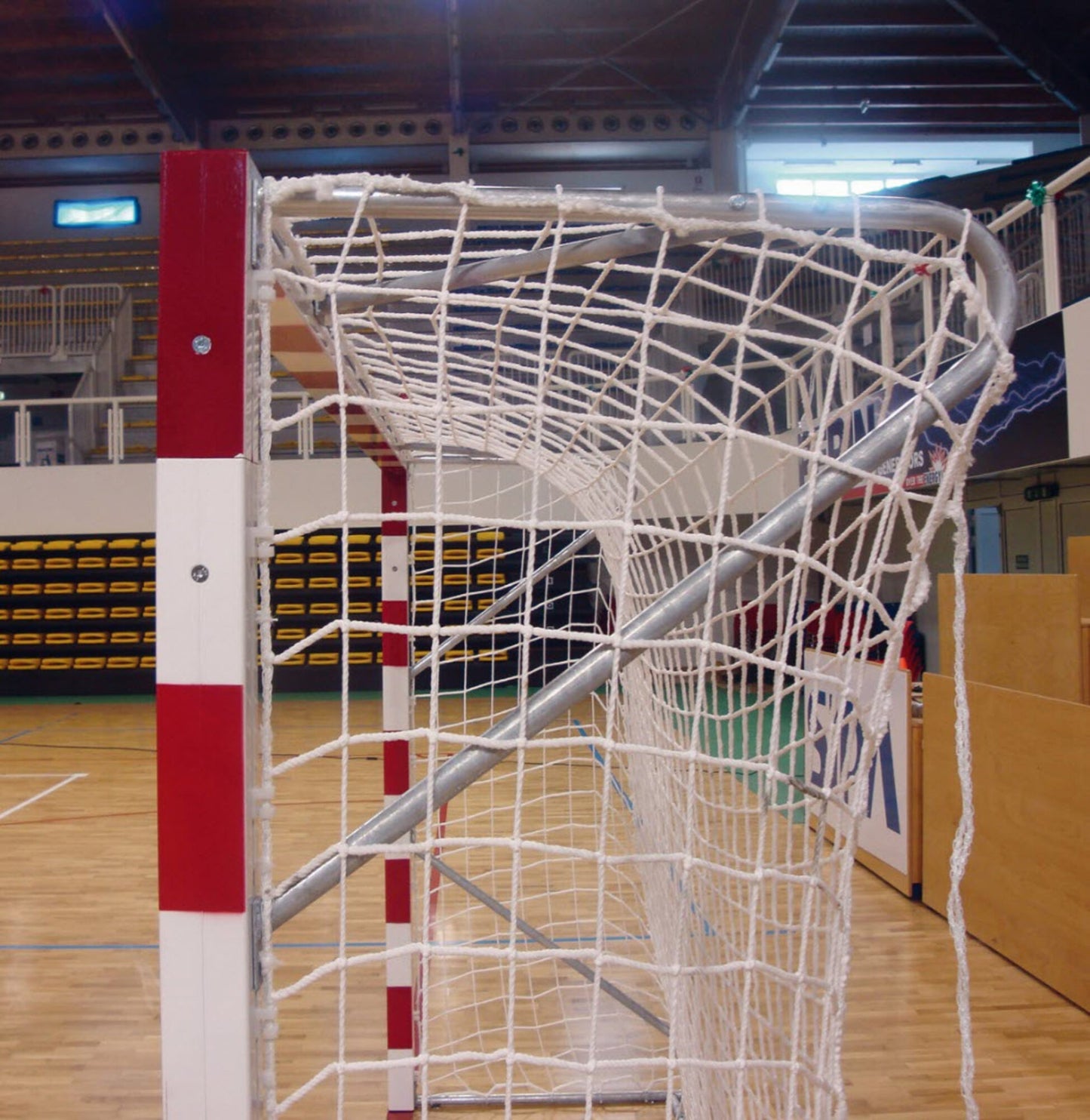 Powershot Handball- und Beachhandball-Tornetz 3mm - Weiß - machsport