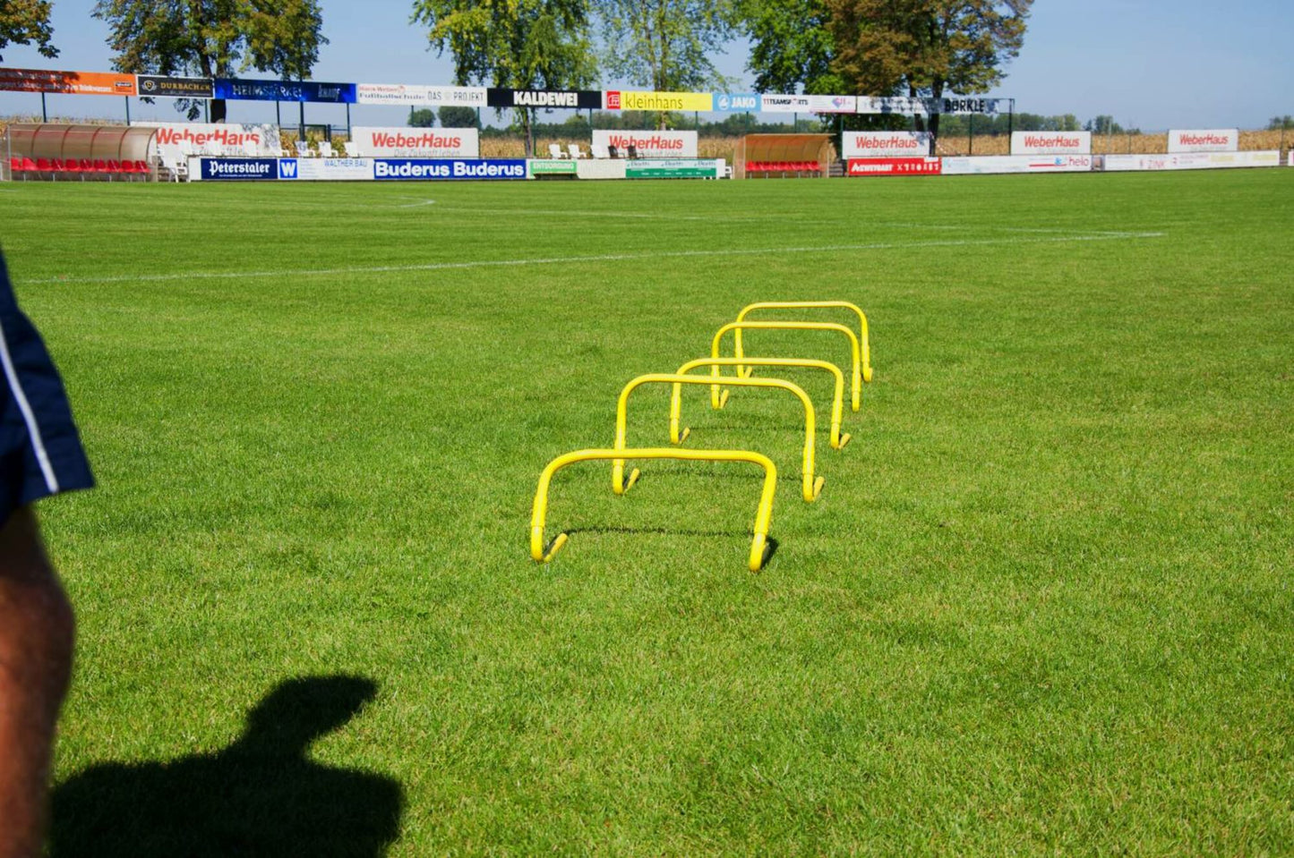 Powershot 5er-Set Mini-Trainingshürden - Höhenverstellbar 23/30cm - machsport