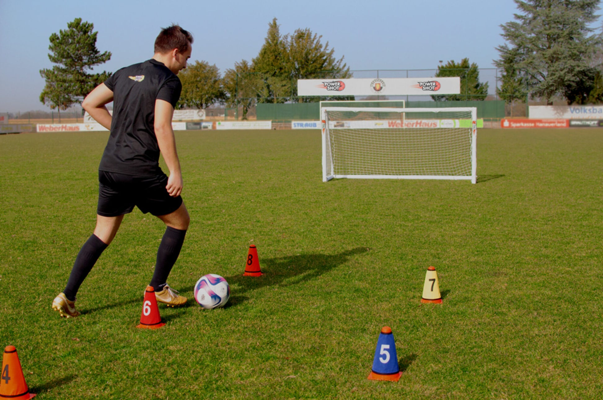 Powershot Kegelhülsen (8 Stk.) - nummeriert 1-8 - machsport – Bild 