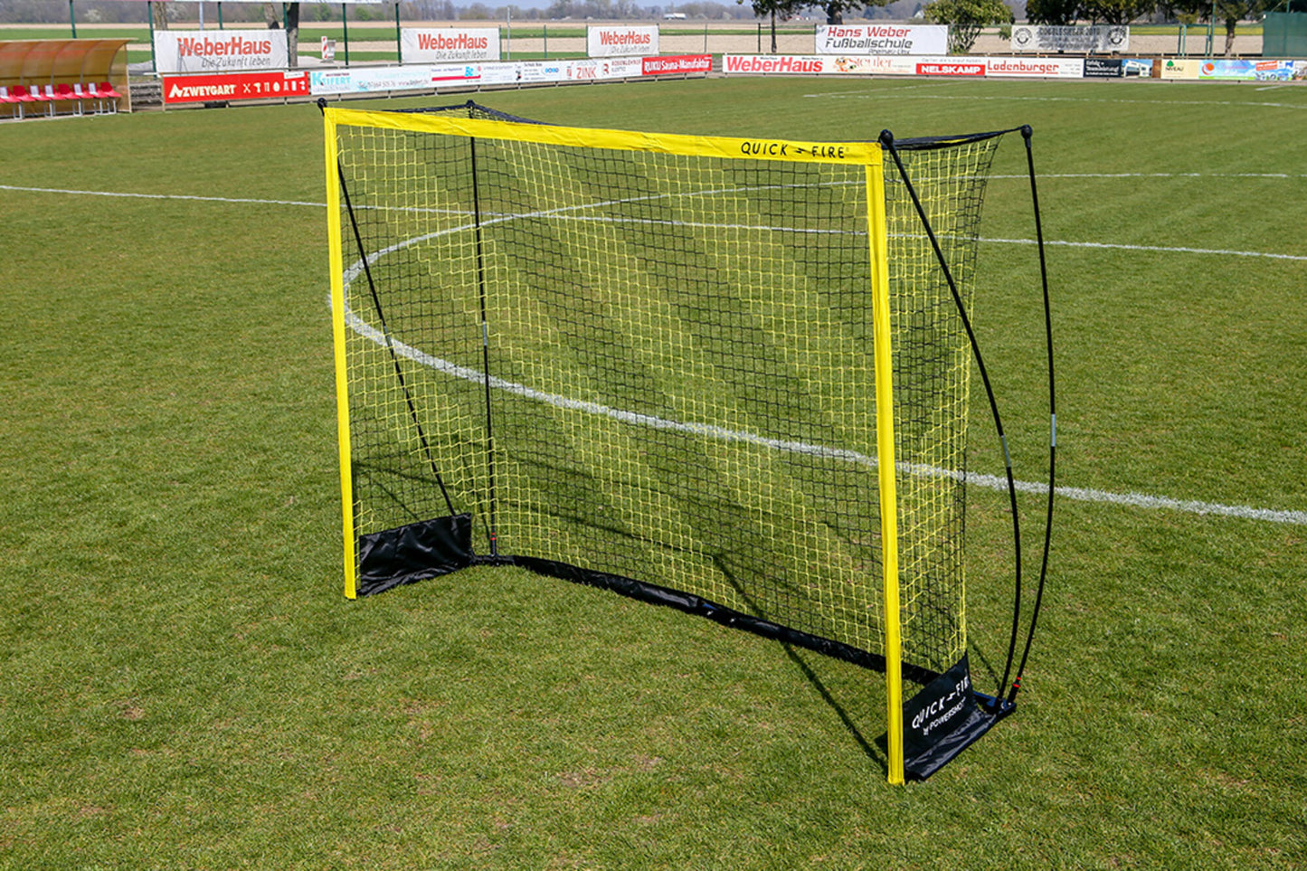 Powershot QUICKFIRE® Fußballtor 2,4x1,8m - machsport