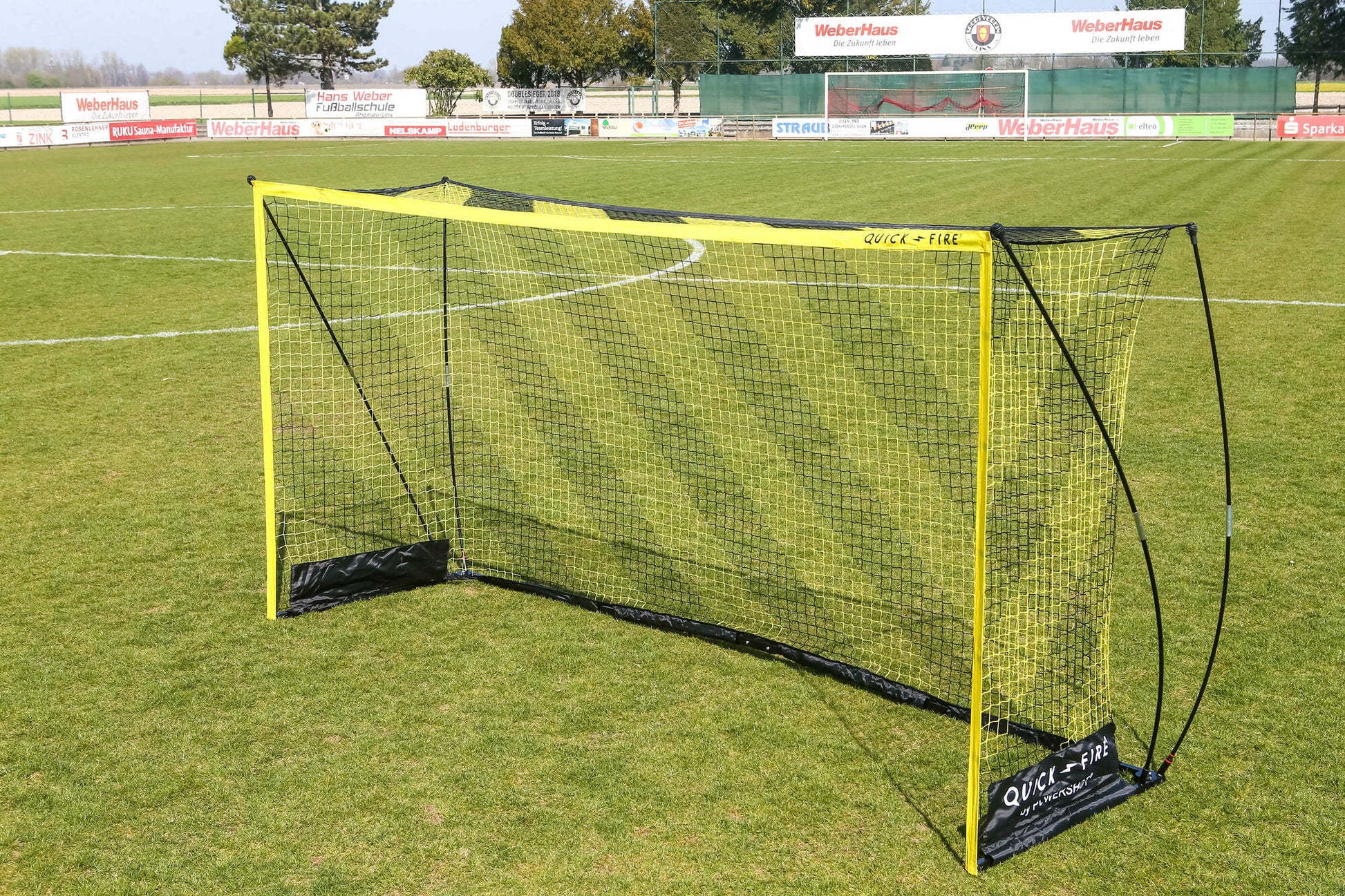 Powershot QUICKFIRE® Fußballtor 3,6x1,8m - machsport – Bild 