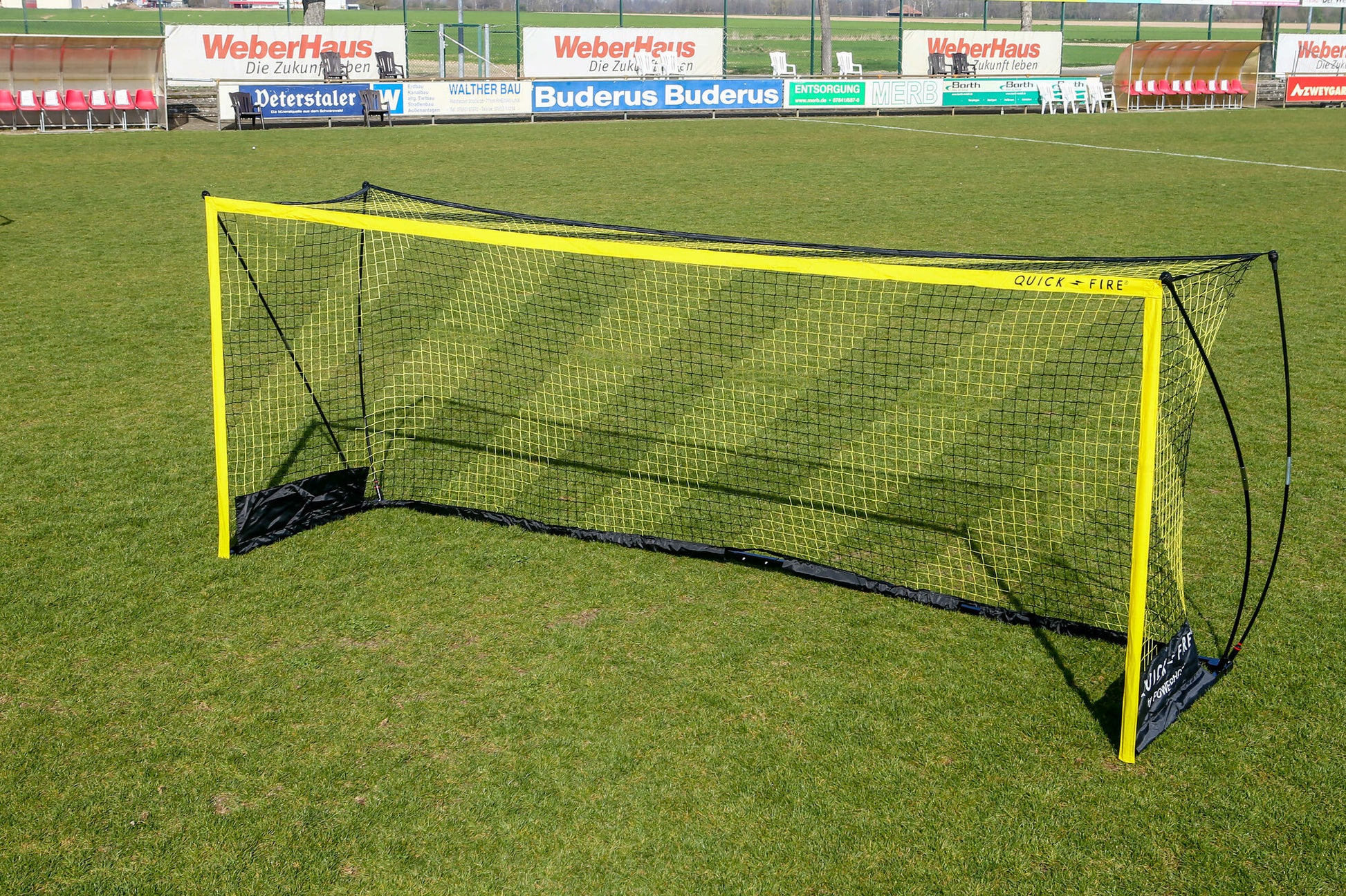 Powershot QUICKFIRE® Fußballtor 4x1,5m - machsport – Bild 