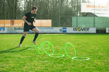 Powershot 12er Set - Achteckige Koordinationsringe (Oktogon) - machsport