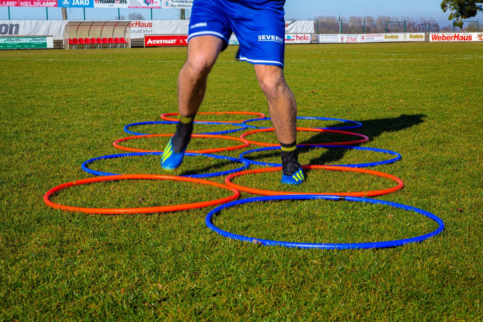 Powershot (76cm) 5 runde Koordinationsreifen - machsport – Bild 