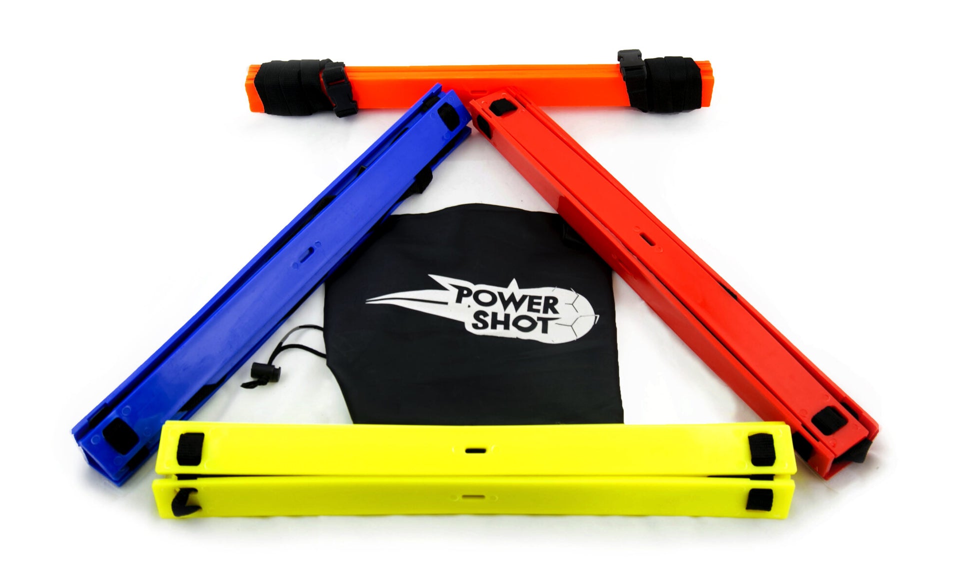 Powershot Kreuz-Koordinationsleiter - flach 4x2 m - machsport – Bild 