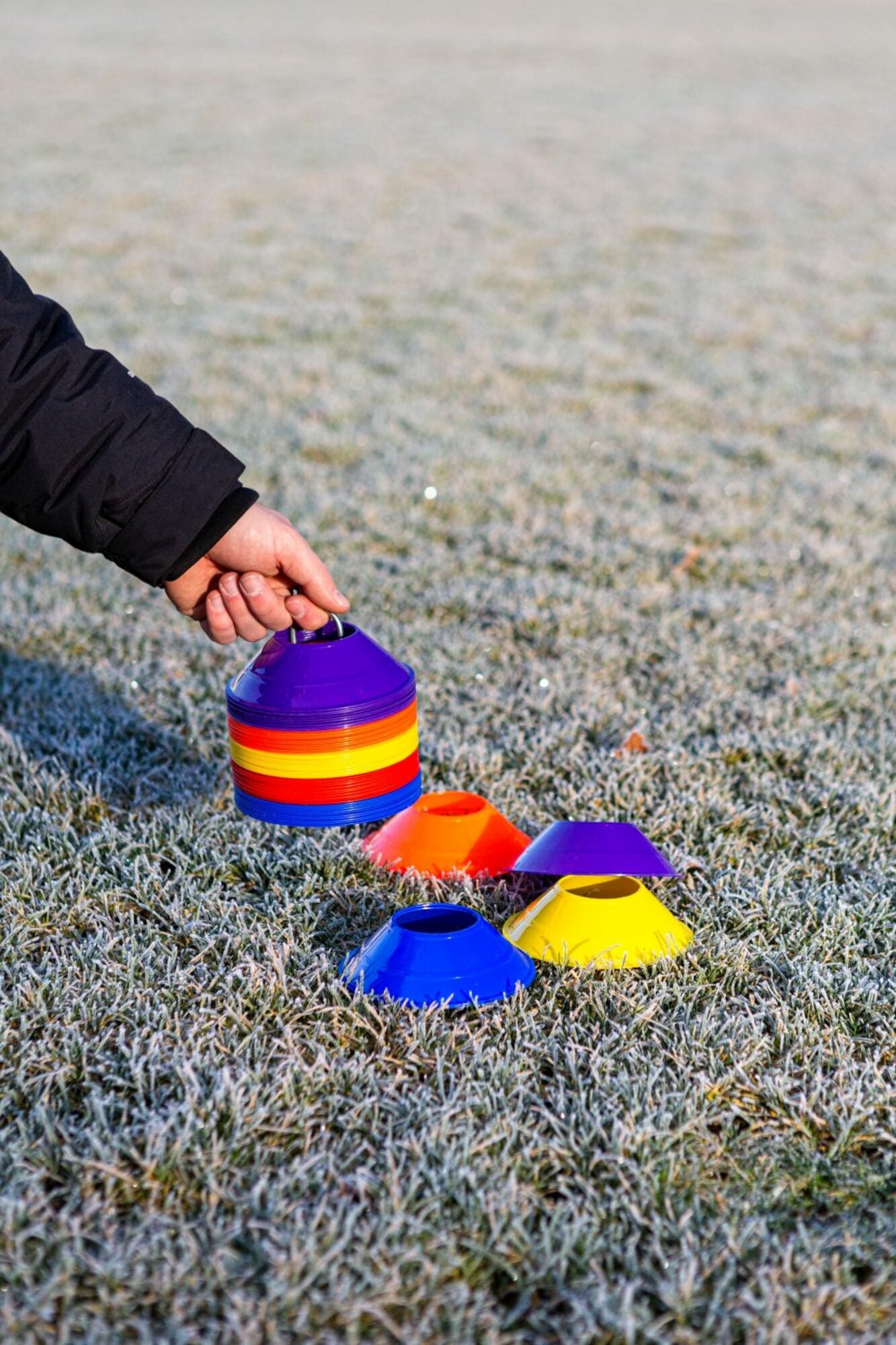 Powershot Markierungshütchen flexibel - 20cm ? -50er-Set - machsport – Bild 