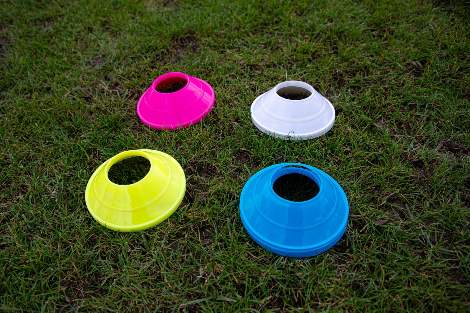 Powershot Mini-Markierungshütchen flexibel - 12cm ? - 24er-Set - machsport – Bild 