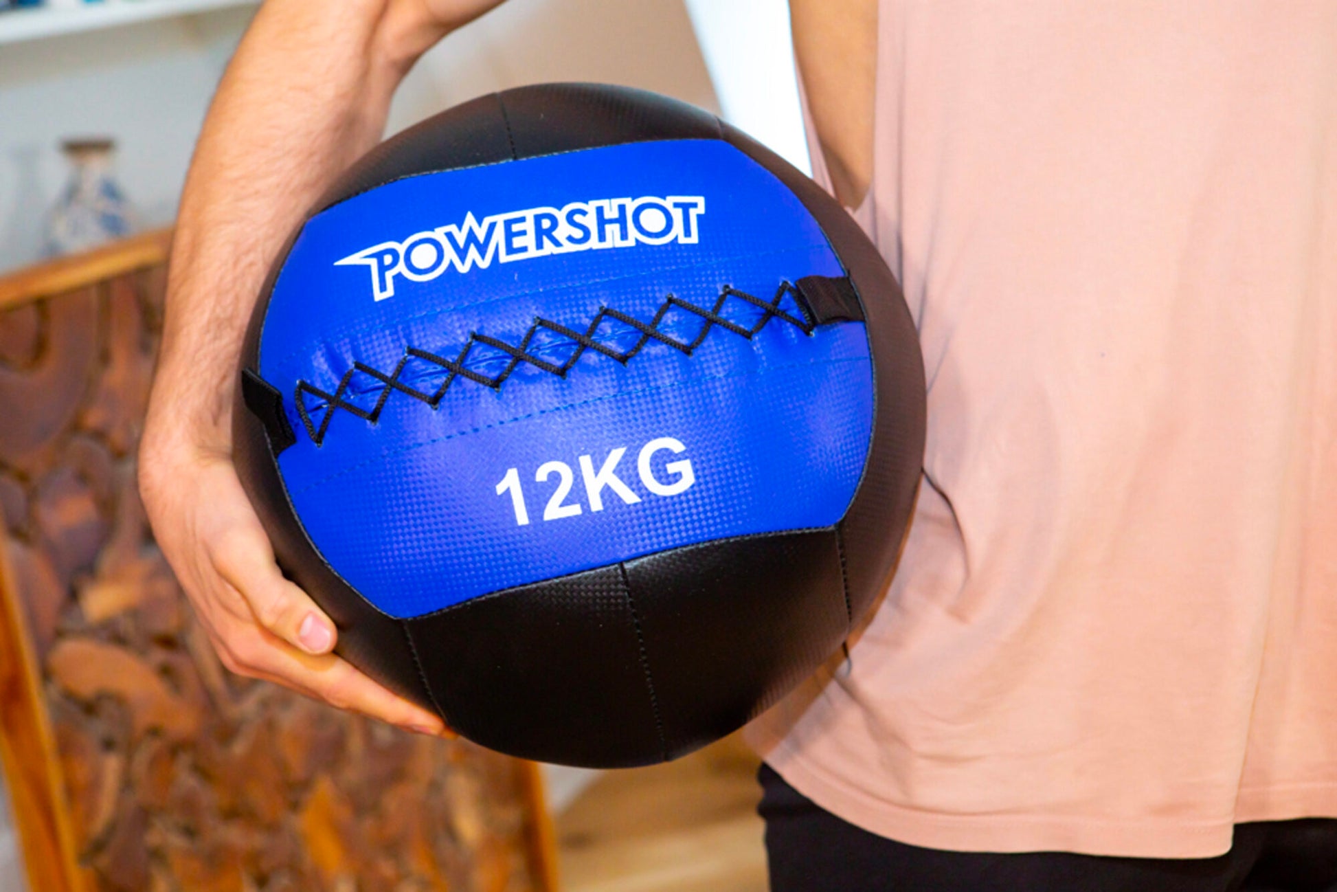 Powershot Medizin Ball - 12 kg - machsport – Bild 