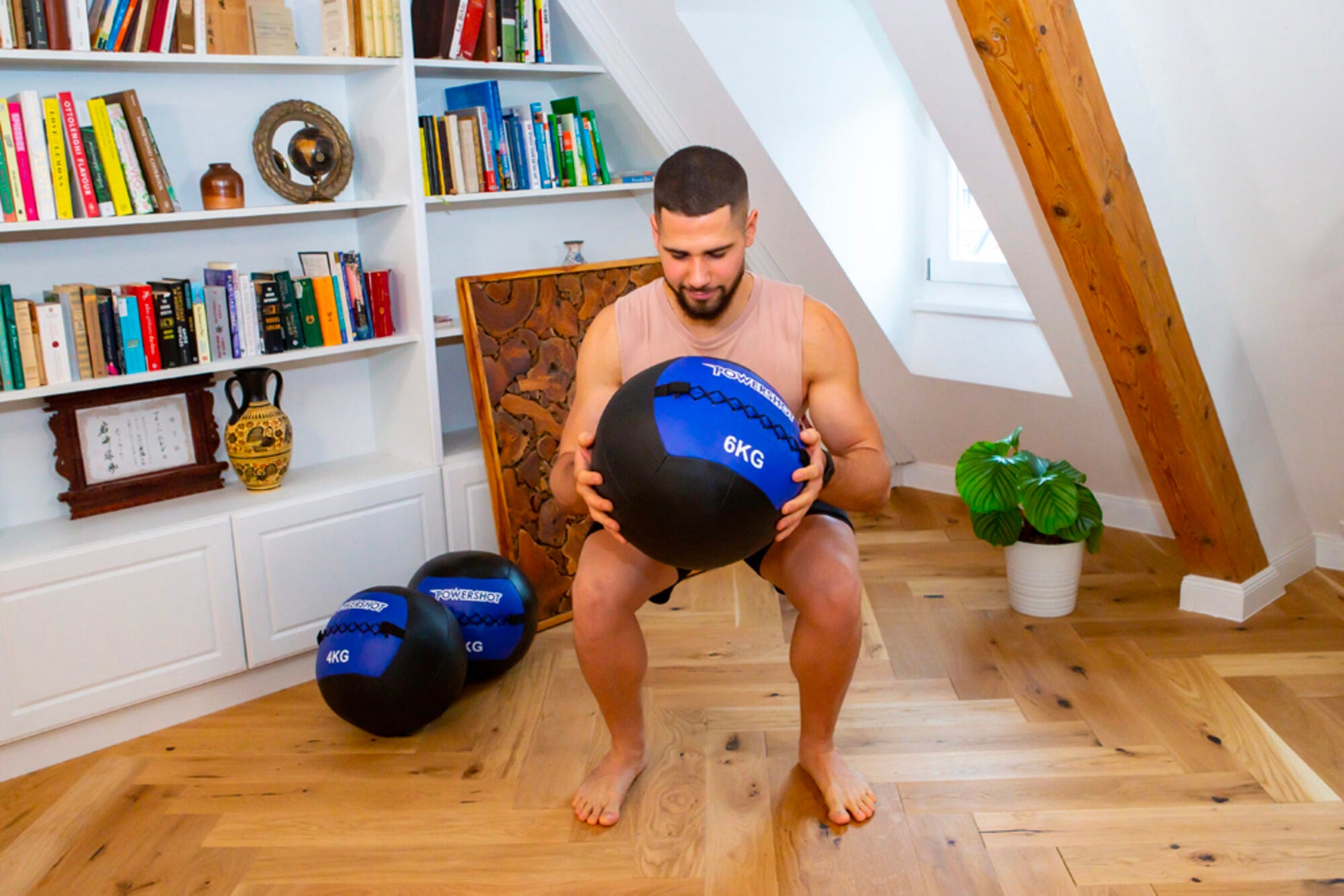 Powershot Medizin Ball - 6kg - machsport – Bild 