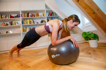 Powershot Gymnastikball - 55cm - rutschfest - machsport