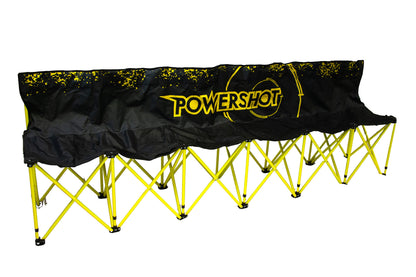 Powershot Faltbare Sitzbank für Spielfeldränder - wetterfest - machsport