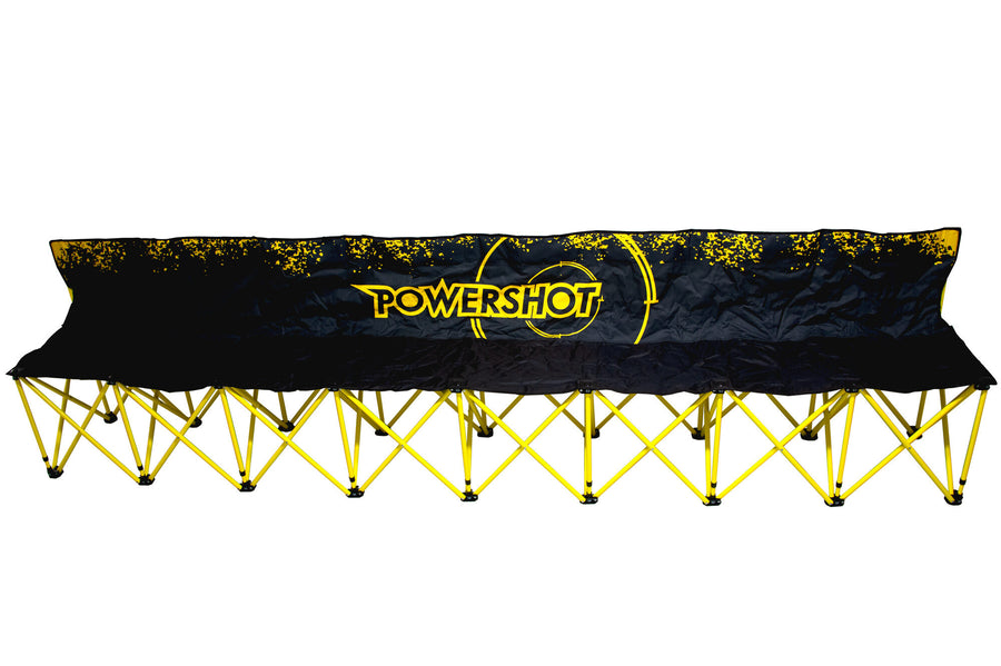 Powershot Faltbare Sitzbank für Spielfeldränder - wetterfest - machsport