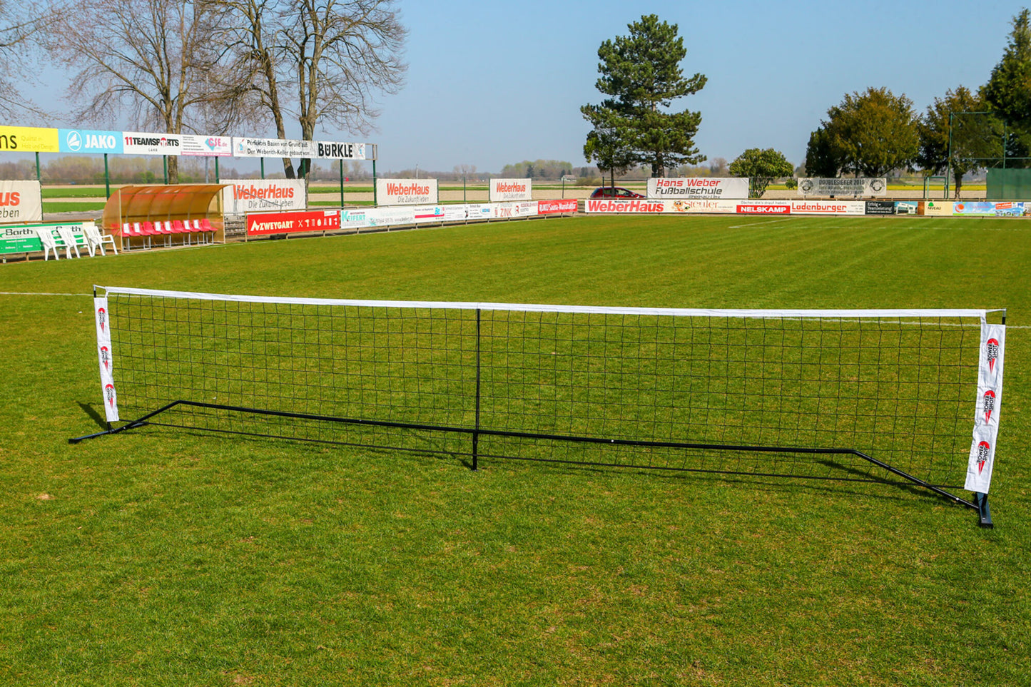 Powershot Tennisnetz aus Stahl - machsport